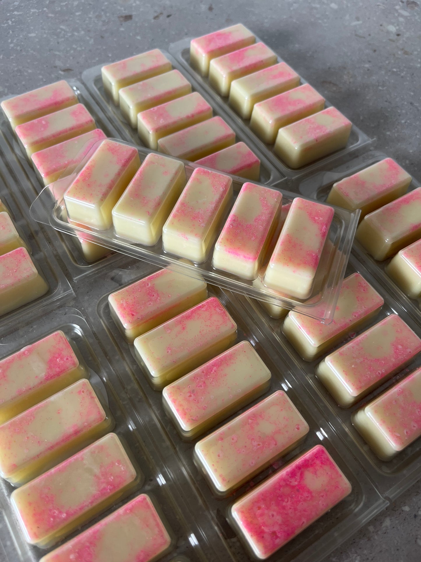 Limited edition marshmallow and sweet clementine wax melts